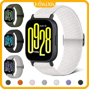 [Tali Jam Tangan] 22mm 20mm Quick Release Nylon Band Strap for Redmi Watch 5 Active/Redmi Watch 5 Lite/Samsung Galaxy Watch 7 6 5 4 FE/Huawei Watch GT 6 5 Scrunchie Band Belt for Smartwatch Garmin/Amazfit Bip 6 GTS GTR/Xiaomi Watch/Active/Itel/Aolon/Advan