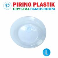 Gambar Pamosroom Piring Plastik Crystal Wadah Makan Tempat Saji Piring Makan - S (Random), Standar dari pamosroom Kota Administrasi Jakarta Utara 2 Tokopedia
