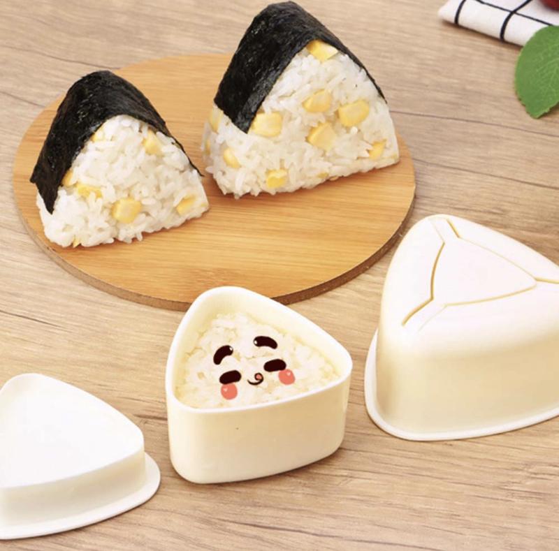 Combo 2 Khuôn làm cơm nắm hình tam giác to và nhỏ