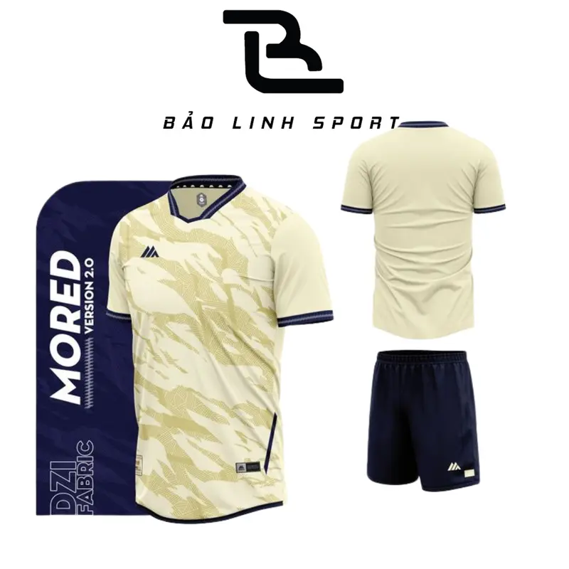 Bộ Sưu Tập Quần Áo Bóng Đá Đồ Đá Banh Không Logo Mikal Mored 2.0 K3 2024 Nam Nữ Thun Mè Caro Cao Cấp Không Nhăn Không Xù Lông Thoáng Khí Bảo Linh Sport 0