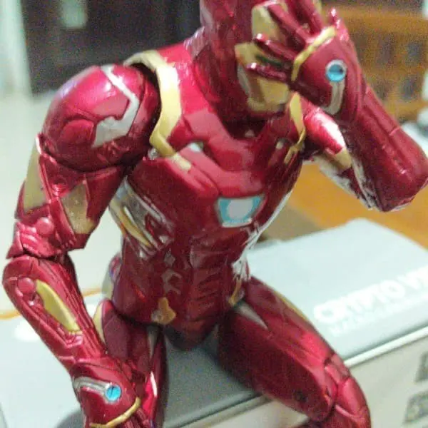 Iron Man Mark 50 Action Figure Mainan Pajangan Marvel Ironman