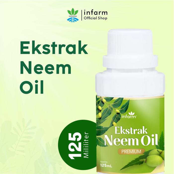 Gambar INFARM - Ekstrak Neem Oil ( Daun Mimba ) 125 Ml Pembasmi Hama Pestisida Alami Organik  Anti Gulma Nutrisi Pestnab Minyak Mimba Pengendali Serangga Tanaman Anti Semut, Kutu Putih, Jamur Basmi Kumbang - Warna dari Infarm Kota Surabaya Tokopedia