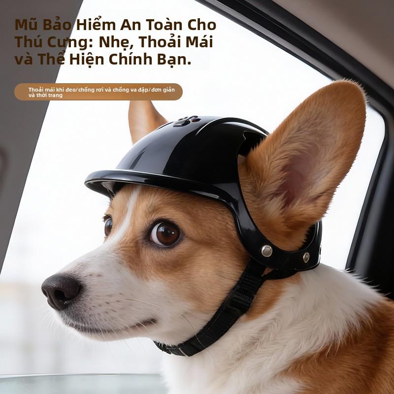 Hàng có sẵn tại Việt Nam Mũ bảo hiểm thú cưng mẫu mới màu hồng dành cho chó và mèo, chó đi xe máy, phụ kiện thú cưng ngoài trời, mũ đội đầu. ổ áp xe nón cho mũ bảo hiểm cho cún # mũ bảo hiểm cho thú ổ áp xe chó # mũ bảo hiểm cho cún