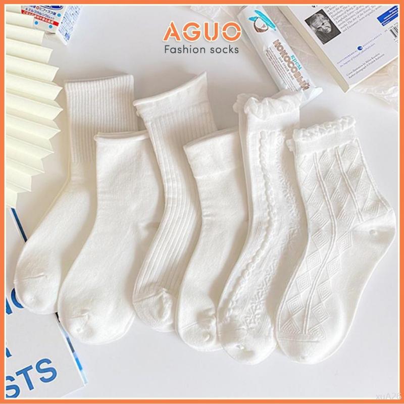 Product Introduction of Công nghệ khử mùi Nano Bạc - Đi giày 8 tiếng vẫn thơm như đồng xu mới Tất cổ cao nữ phong cách Lolita dễ thương, chất vải co giãn thoáng khí - Aguo Shop vớ  ủ  kem Áo Khoác Global quần  lót  đúc  su  vệ  sinh  phụ  tất Quần 3D  đen  da mieng  dan ngực bộ 0