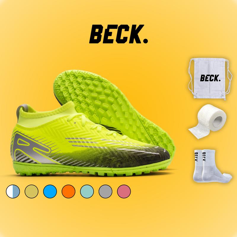 Giày Bóng Đá VN Va Pô 16 Elite Cổ Cao, SOCCER BECK, Đế Đinh TF, Bám Sân, Các Màu Sắc, Sân Cỏ Nhân Tạo