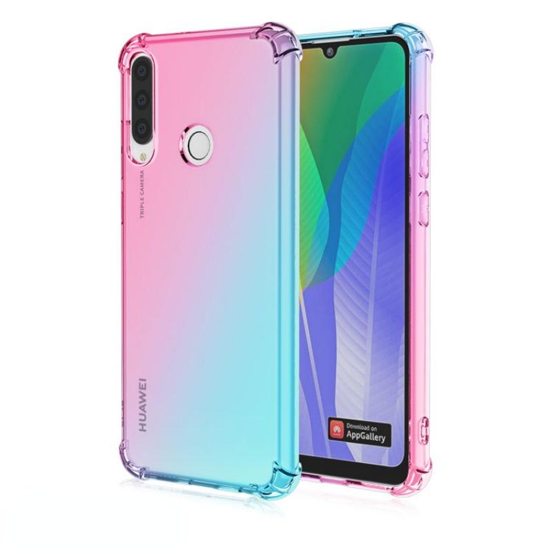 Product Introduction of for Huawei Y6S Y6P Y6 Y5 2018 2019 Y5P Clear Case Gradient Slim Anti Scratch Flexible TPU Shockproof Cover 8