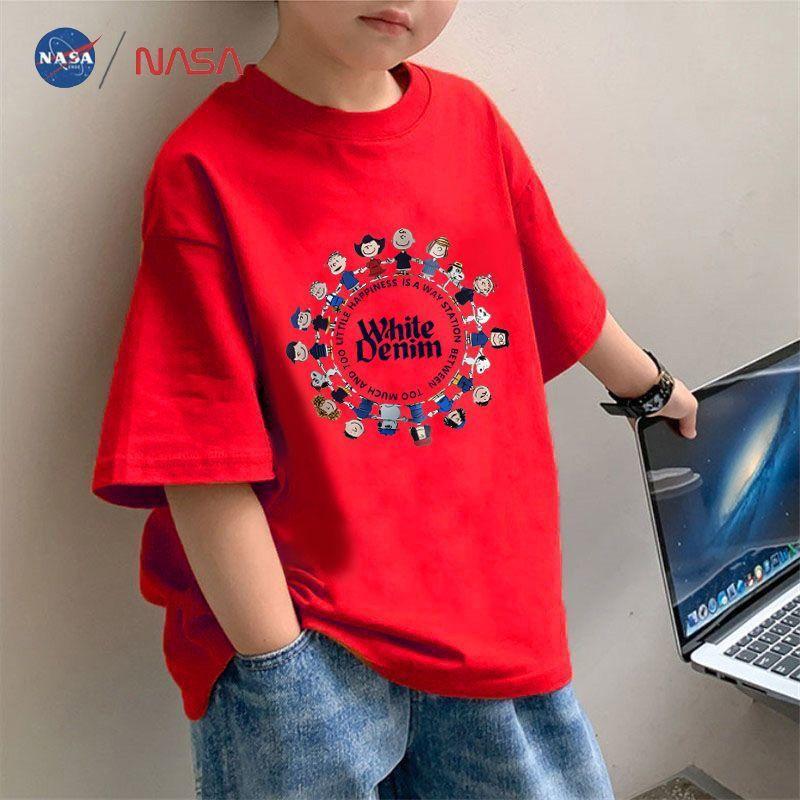 Product Introduction of Áo Thun Hoạt Hình Cho Bé Trai, Thương Hiệu Thời Trang NASA, Cotton Nguyên Chất, ngắn Tay, Cho Trẻ Em Cỡ Trung Bình Và Lớn, Dáng Rộng Vừa Vặn, Áo Dễ Phối Đồ Thời Trang, Thích Hợp Cho Mùa Hè, Hàng Mới Về 6