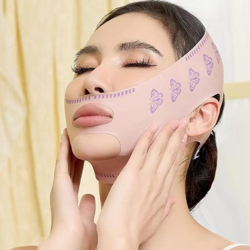 Product Introduction of Breathable V Face Band Cheek Lift Up Face Mask Face V Shaped Face Lifting Mask Skincare Tools 35
