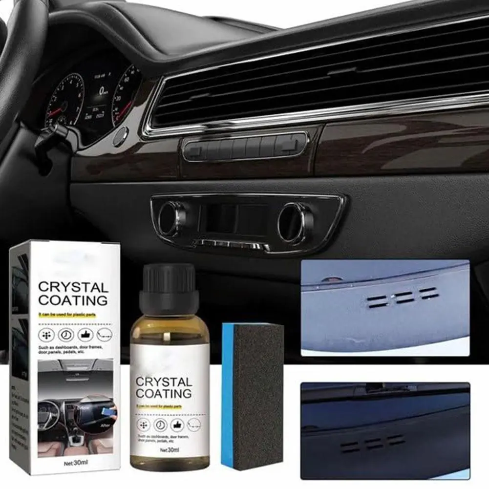 30ML Auto Plastic Restorer Car Polish And Repair Coating Car Renovator Cleaning Care W2C1