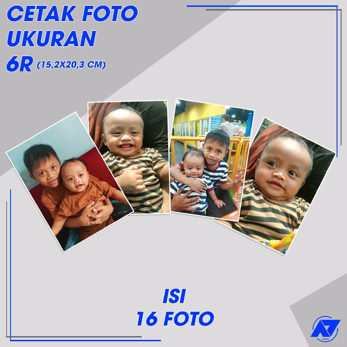 CETAK FOTO 6R DAPAT 16 FOTO