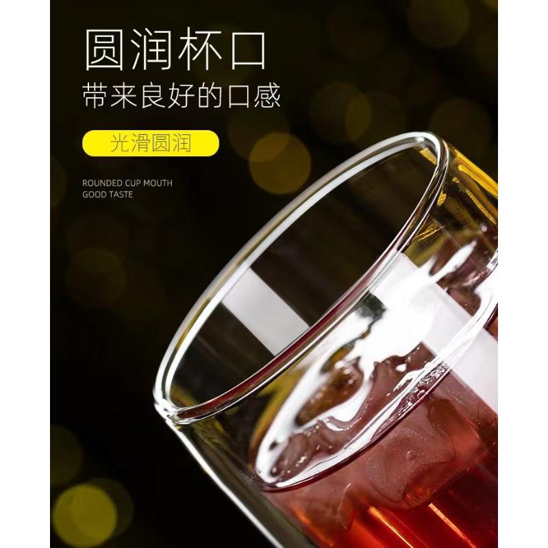 Product Introduction of COD Double-layer Glass 250/350/450ML Mug Coffee Cup Tea Cup Hot Water Resistant Cup 14