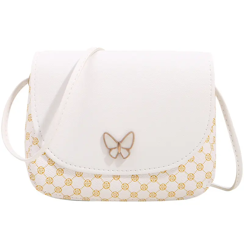 Pattern Cloth Small Square Bag 2025 Mobile Phone Bag Small Bag Wholesale Bag New Printed Crossbody Bag