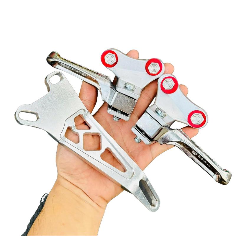 Gác chân Malay cho Raider - Satria trọn bộ kèm ốc salaya - Phụ tùng