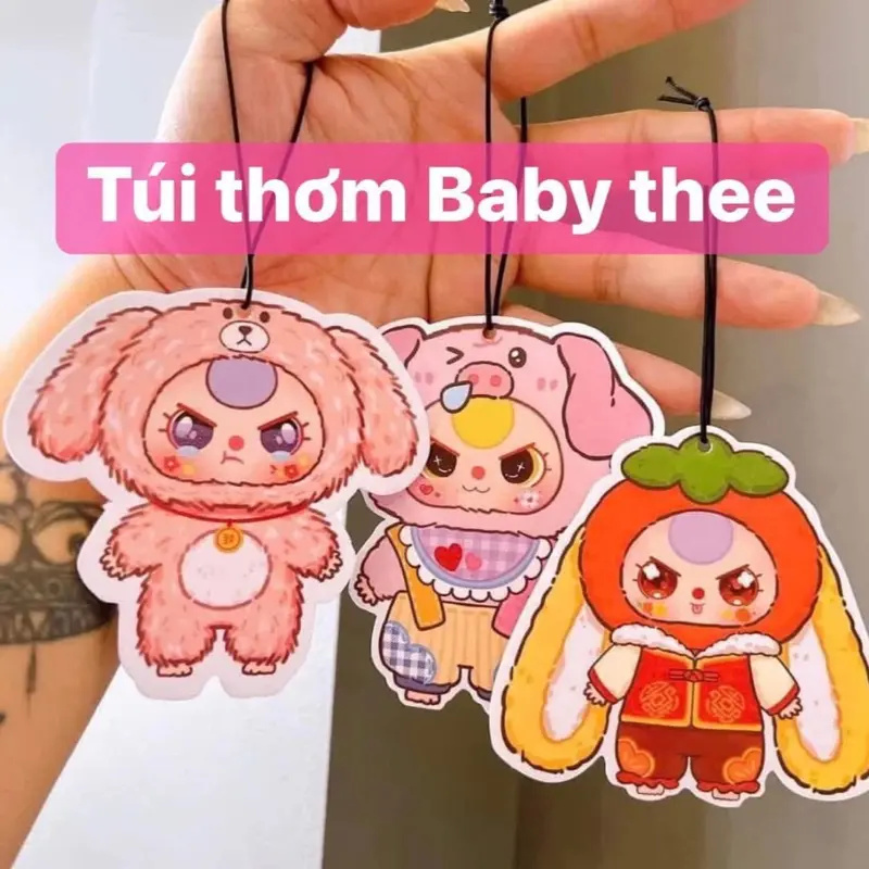 ́Túi thơm babythree dạng túi mù (set 5 túi)