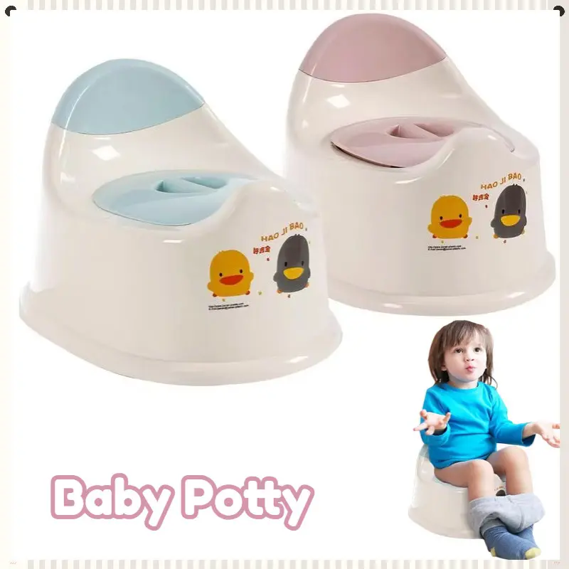 Tandas Bayi, Stok Sedia, Tandas Latihan Mudah Alih Kanak-kanak, Tempat Duduk Tandas Kanak-kanak Selamat dan Selesa, Sesuai untuk Kanak-kanak Berumur 2-6 Tahun Biru Merah Baby