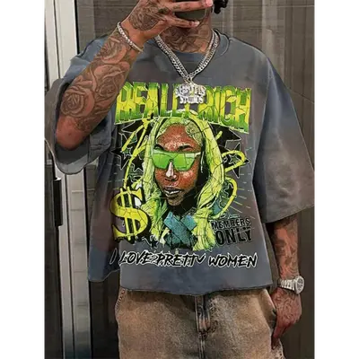 Shein Men Graphic Tees TikTok Shop - Main Image