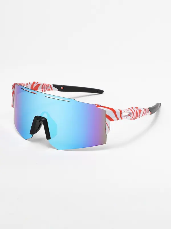 Hollow Out Lightweight Windproof Sports Goggles, UV Protection Fashion Sunglasses, Outdoor Sports Eyewear for Clibing Cycling Running 5