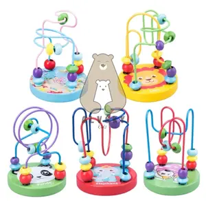 MINI ROUND BEADS WIRE MAZE GAME TOYS / MAINAN ALUR KAWAT/ PUZZLE MANIK KAWAT