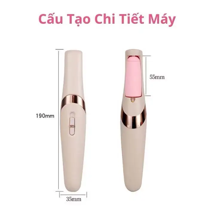￼Máy chà gót chân tẩy tế bào chết tự động, máy mài gót chân tích điện cho tiệm nail spa, chăm sóc da tại nhà, 2 đầu mài 1