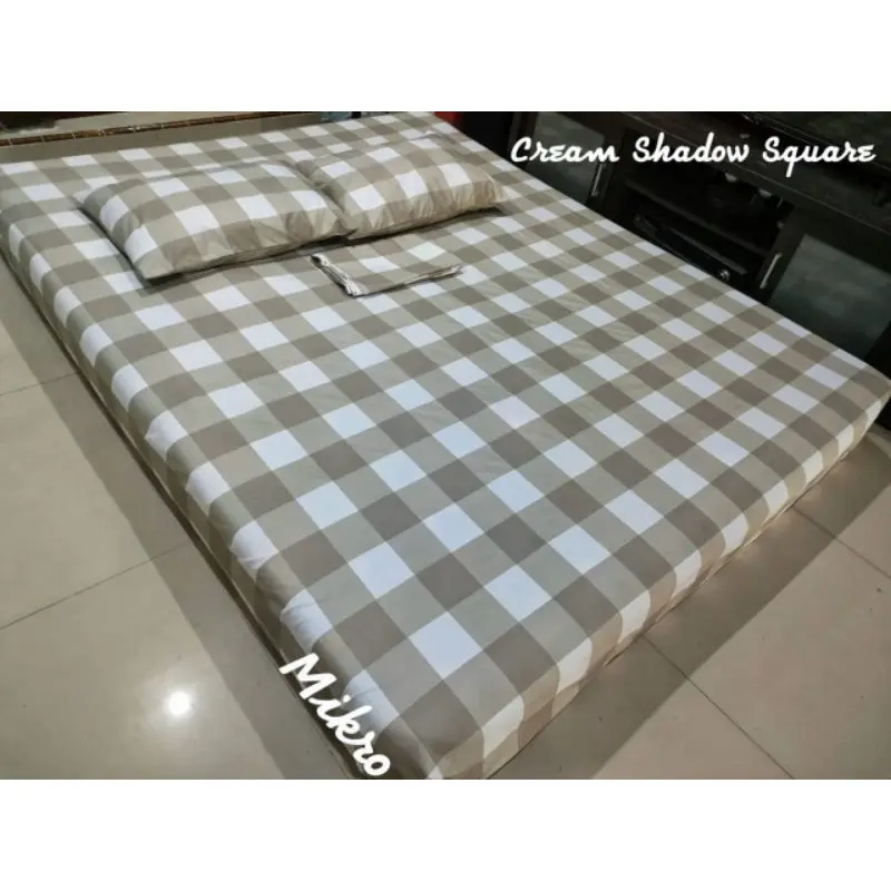 (konveksi sendiri) Seprai Sprei Motif Bunga Estetik (120x200) no. 3 / (90x200) no. 4 / (140X200X20) / (160X200X20) / (180X200X20) Katun Halus ADA SARUNG BANTAL DAN GULINYA 4