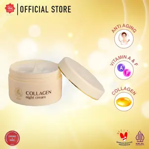 Viva Queen Collagen Night Cream with Vit A & F (22gr)