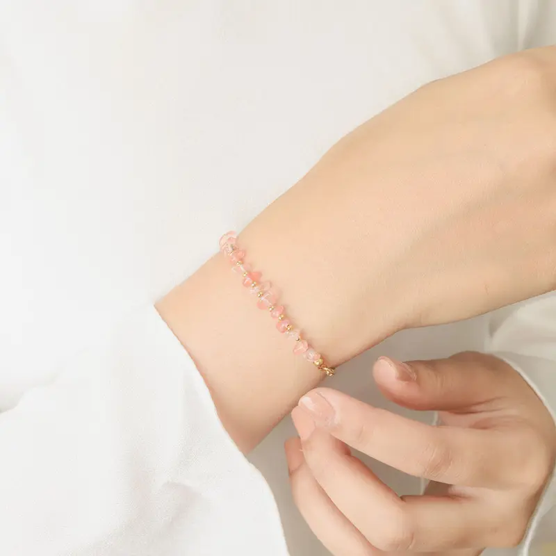 Vivian Red Quartz Bracelet 2