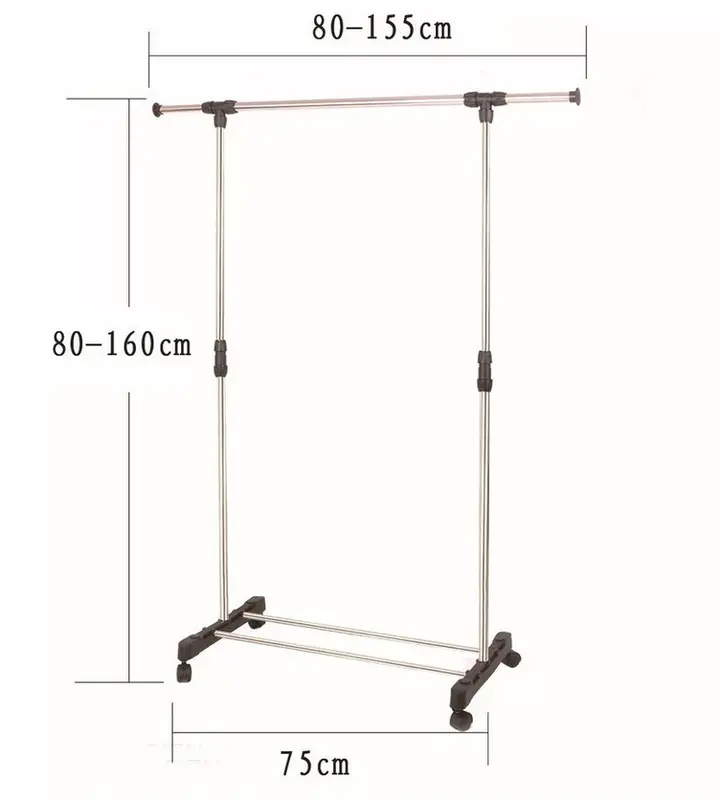 Stand Hanger Gantungan Baju Berdiri Rak Baju Gantung 4