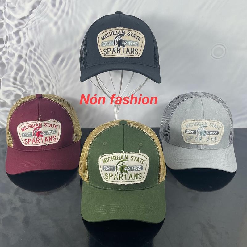 Mũ lưỡi trai - mũ kaki lưới tua lên form cực đẹp Len Cap Nữ Women