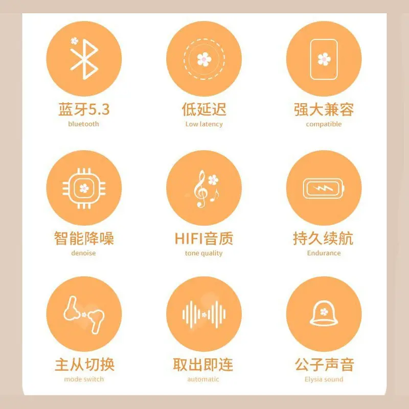 Tai Nghe Bluetooth 5.3 Không Dây Tartaglia, Có Voiceline, Genshin Impact Barbatos Wanderer Xiao Furina, Tai Nghe Nhét Tai, Giảm Tiếng Ồn Độ Trễ Thấp, Chất Lượng Âm Thanh HiFi, Có Quà Tặng Miễn Phí 2