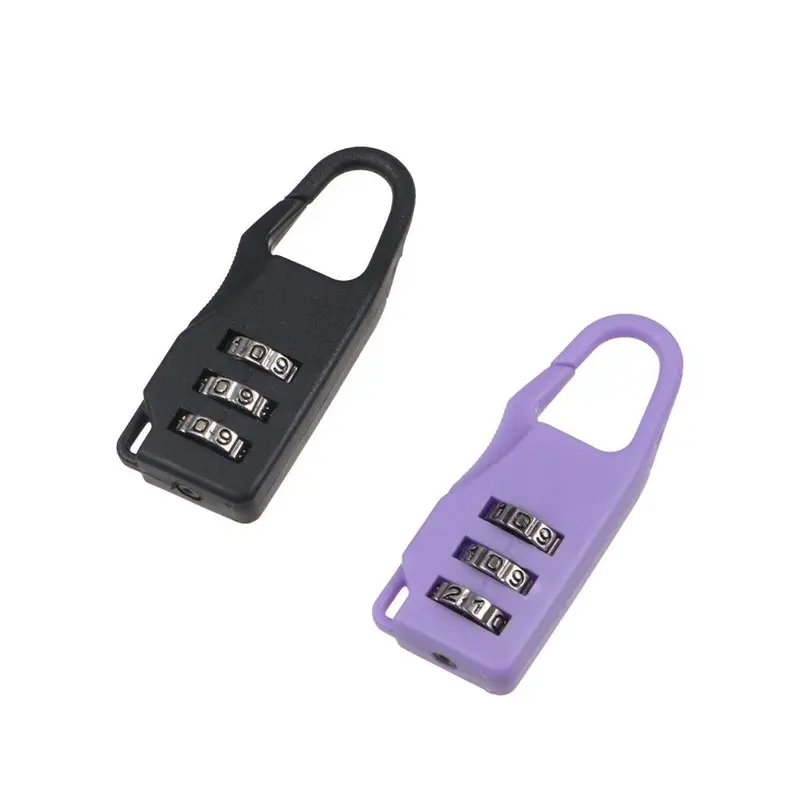 Khóa Kết Hợp Vali Digit, Cầm Tay, Chống Trộm, Làm Bằng Nhựa, Ba Lô, Khóa Ngăn Kéo, An Toàn, Ổ Khóa Kết Hợp Mini, Thích Hợp Cho Túi 7