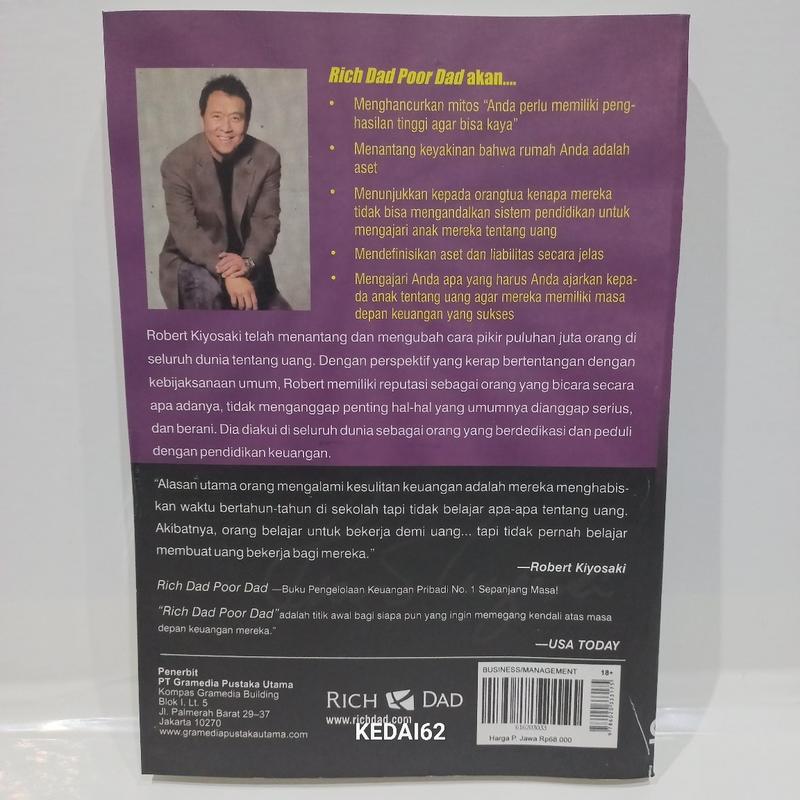 Product Introduction of PAKET ISI 3 BUKU MOTIVASI CASHFLOW QUADRANT + THE PSYCHOLOGY OF MONEY + RICH DAD POOR DAD Soft Cover 1