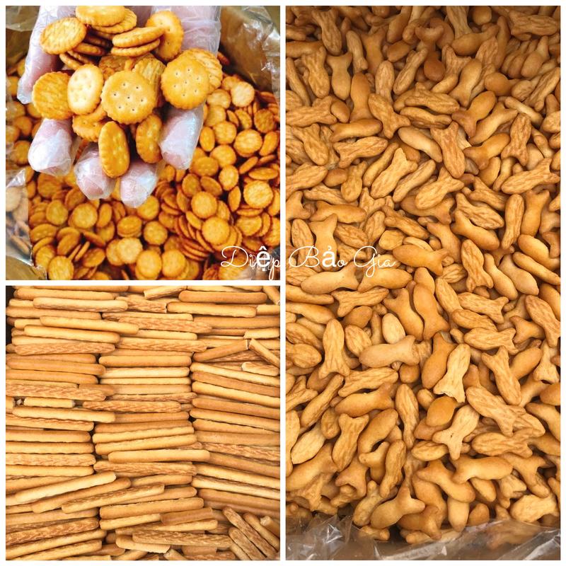  Bánh quy mặn Việt Nam làm bánh  kẹo nougat 250g 