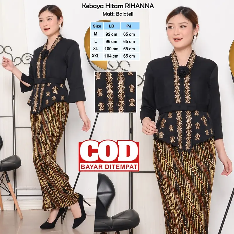 Terbaru Atasan Kebaya Bordir Modern Merah Maroon Hitam  Cerah / Kebaya  Mewah / Kebaya wisuda 3