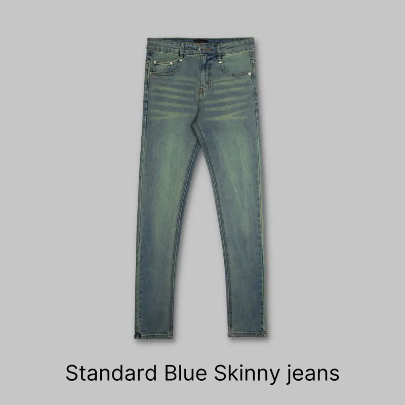 Quần Skinny jeans Blue chính hãng August dành cho boots lỗi 1 đổi 1 2