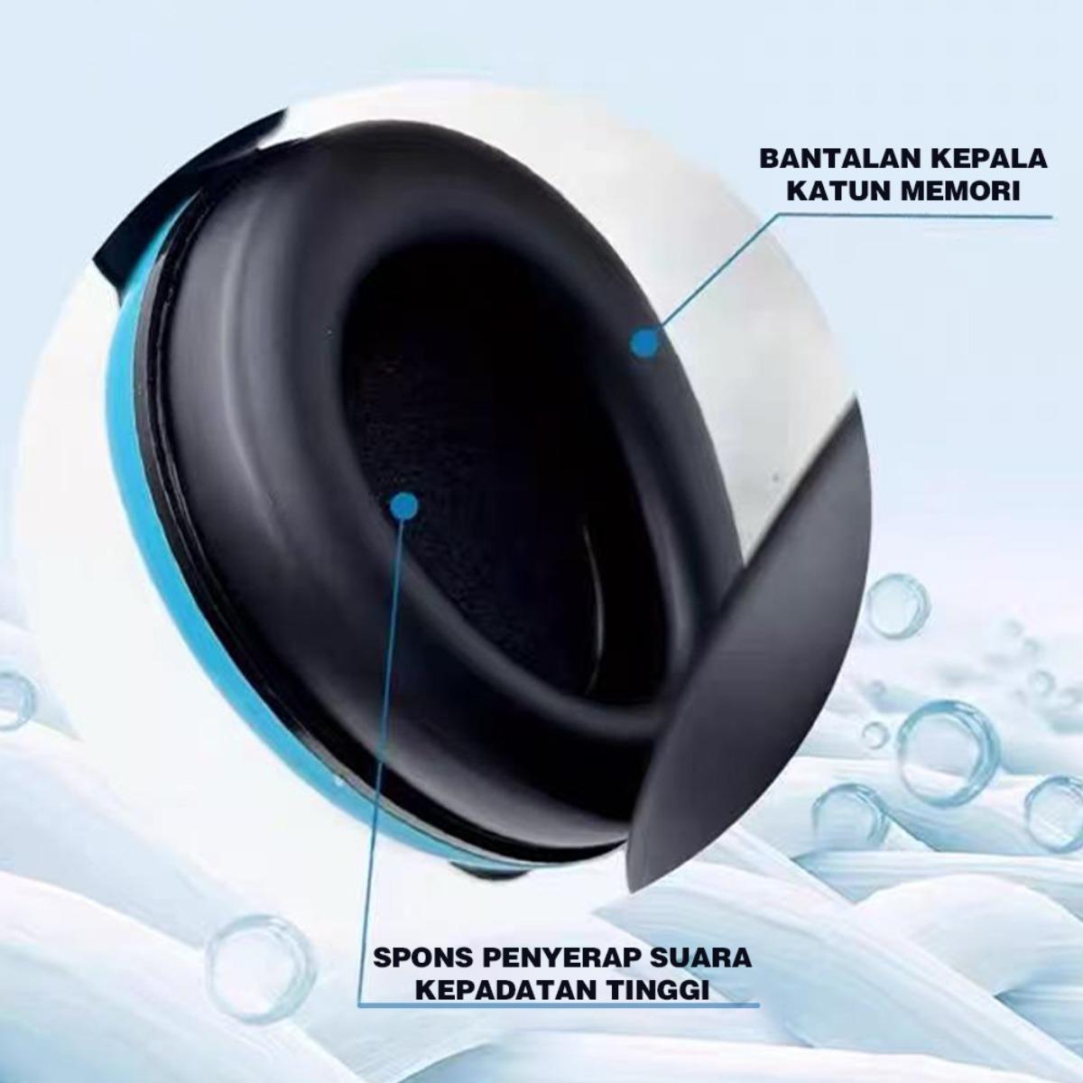 Kerok Anak Anti Gangguan 25 dB dengan Bola Sorb Medan Lembut, Material ABS Ramah Lingkungan, Berat Ringan & Lebih Lebih Nyenyak untuk Ngantuk, Belajar Fokus, dan Perlindungan Dengar Aman - Pilihan Warna Hitam, Biru, Kuning, Merah Jambu Kerok Anak Anti Gangguan 25 dB dengan Bola Sorb Medan Lembut, Material ABS Ramah Lingkungan, Berat Ringan & Lebih Lebih Nyenyak untuk Ngantuk, Belajar Fokus, dan Perlindungan Dengar Aman - Pilihan Warna Hitam, Biru, Kuning, Merah Jambu