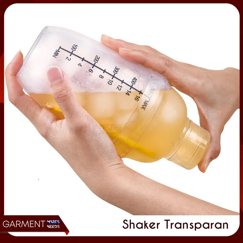 [TERLARIS] - Shaker Botol Plastik Pengocok Minuman Cocktail 350ml 530ml 750ml Alat Bar Barista Bartender Tools 0