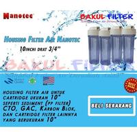 Gambar Housing Clear 10 inchi Nanotec Filter Putih dari Bakul Filter Tangerang Selatan Kota Tangerang Selatan 3 Tokopedia