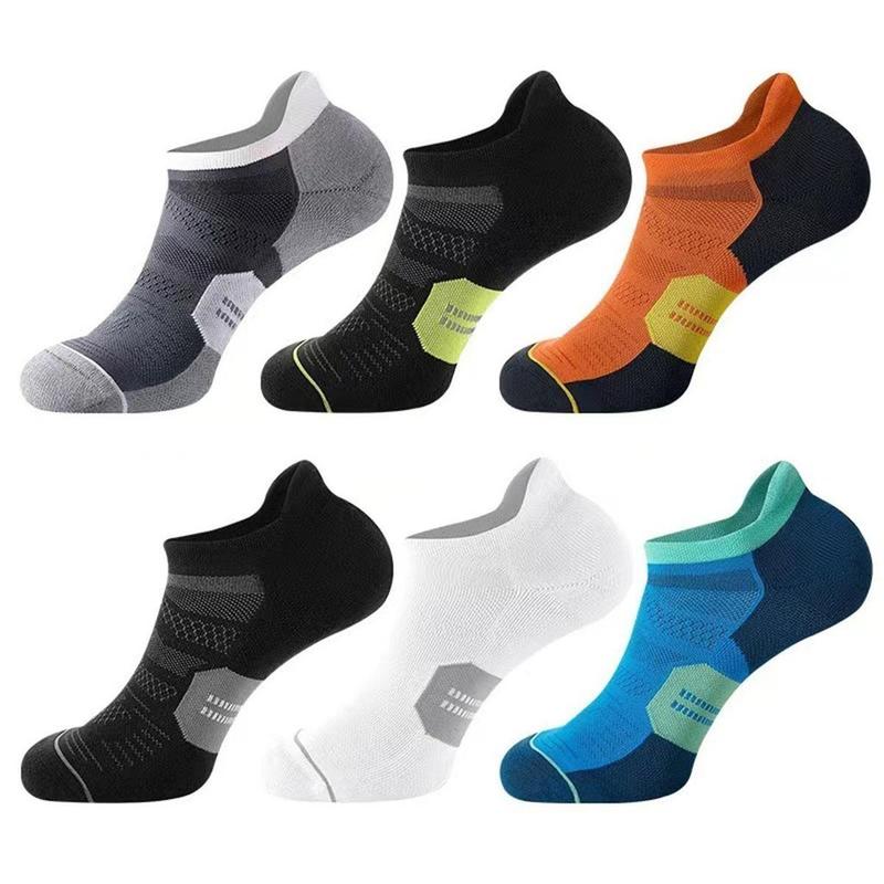 Product Introduction of Men Sport Socks Athletic Running Socks Compression Running Ankle Low Cut Ankle Socks 3