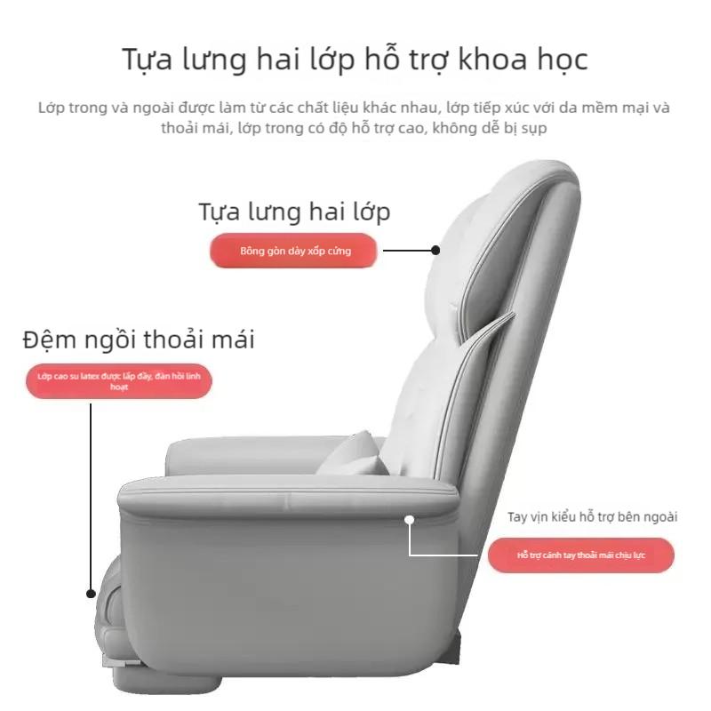 🔥 Ghế máy tính văn phòng Boss, thoải mái ngồi lâu, có tựa lưng, ghế chơi game có thể điều chỉnh10 5
