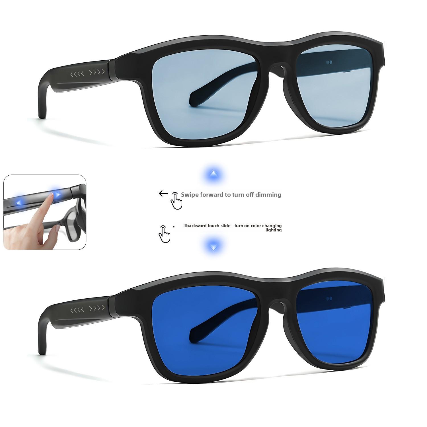 Smart Color-changing AI Bluetooth Anti-blue Light Sunglasses Can Translate Calls, Listen To Music, and Remotely Control Photos - Image 5