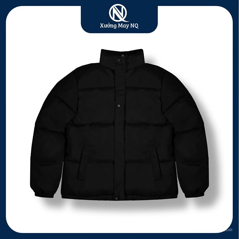 Áo Phao Béo Basic 3 Lớp Dáng Bo/Thả Tùy Chỉnh – Chất Phao Dày Dặn Ấm Áp