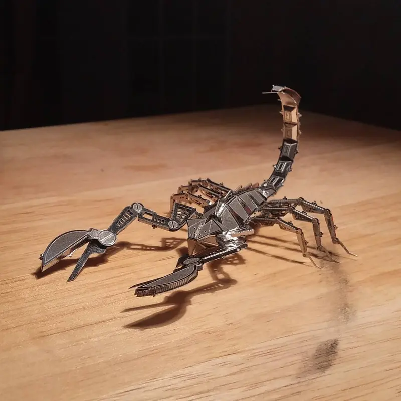 Mô hình 3D kim loại lắp ráp Bọ cạp Scorpion _ Chưa lắp 3