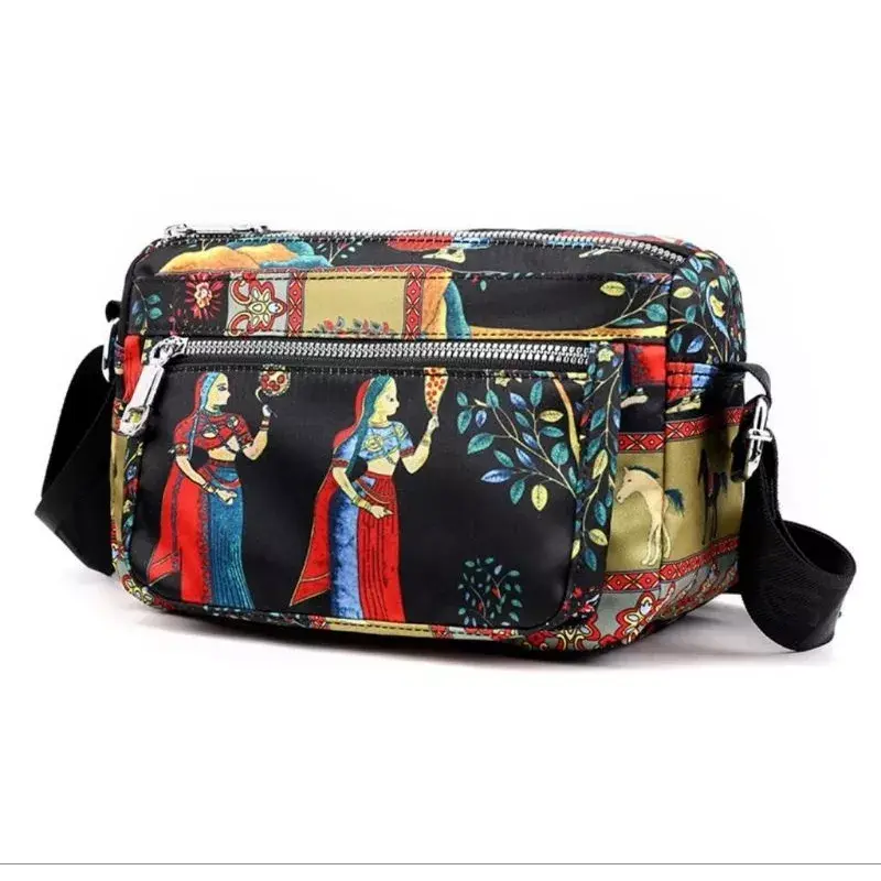 TAS SALEMPANG CHIBAO 0071 2 MOTIF LUKIS IMPORT UK 22x11x15 2