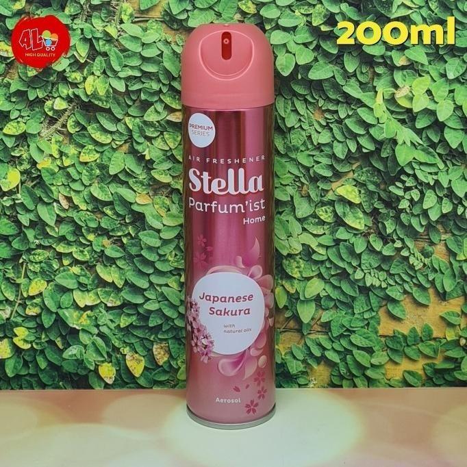 Pengharum ruangan Spray Stella Home Semprot Botol 200ml Air Freshener Spray Aerosol 3