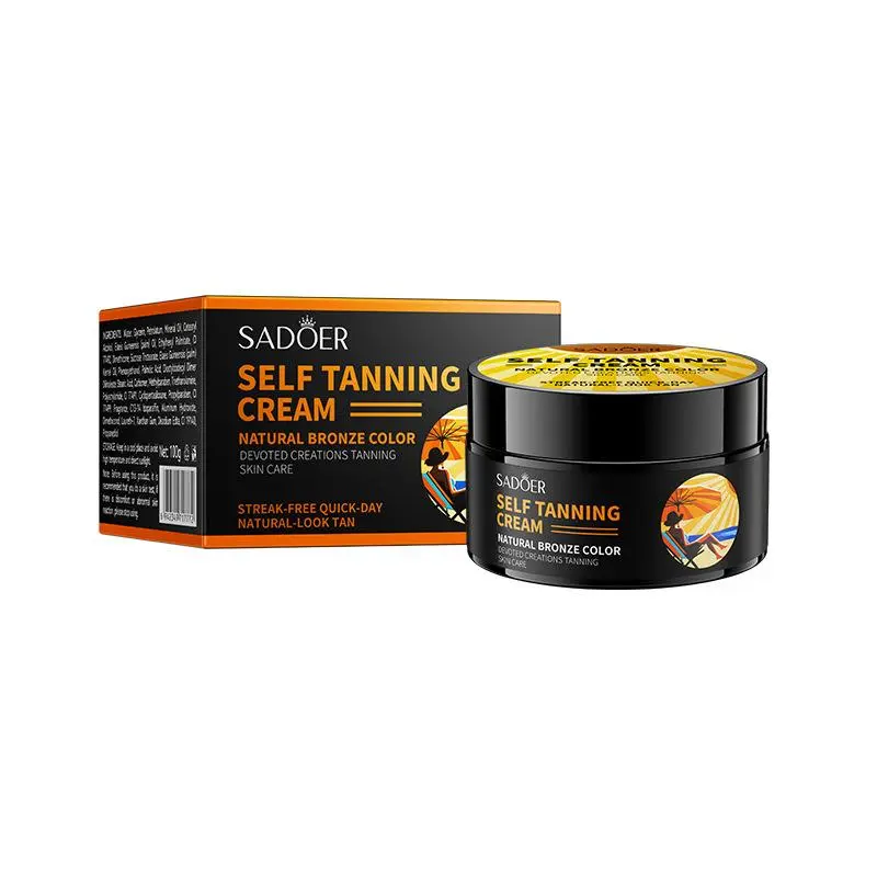 Body Tanning Accelerator Cream In Solarium Men Women Tanner Lotion Outdoor Beach Suntan Bronze Skin Coloring Blackening Bronzer