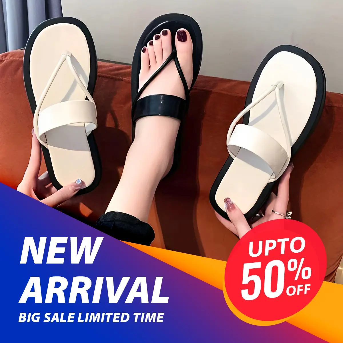 Mã 63 - Đôi Dép Kẹp Ngón Đế Xuồng 2cm - Sự Hoàn Hảo Kết Hợp Thời Trang và Tiện Ích -Dép nữ kẹp ngón DéP Nhung Jean Sandal dép  bánh