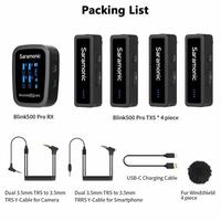 Gambar Saramonic Blink 500 Pro B8 Four-Channel Wireless Microphone Kamera HP dari Sentra Digital Kota Surabaya 2 Tokopedia