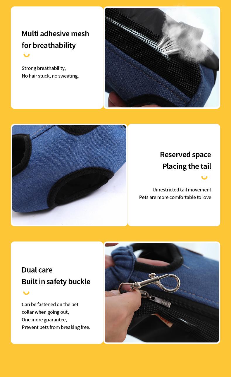 Product Introduction of （Pet Time）Pet Carrier Bag Outdoor Backpack Cat Dog Carrier Breathable backpack Portable cat and pet bag for going out 11