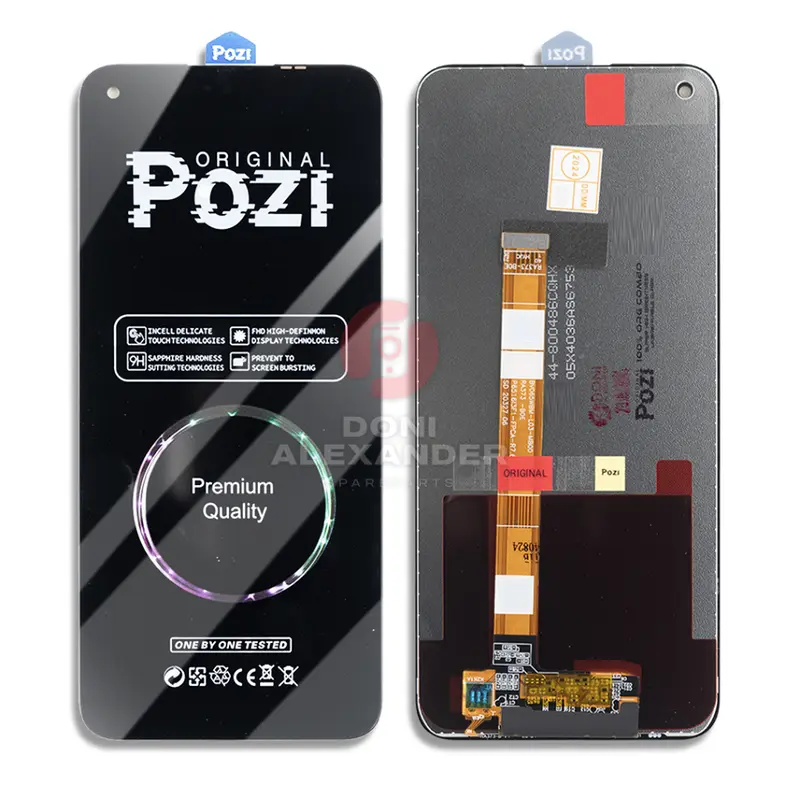 LCD TOUCHSCREEN COMPATIBLE FOR OPP0 A53 CPH2127 - A33 2020 - A32 2020- -A53S - REALM3 7i REALM3 C17 COMPLETE ORIGINAL 1 SET 0
