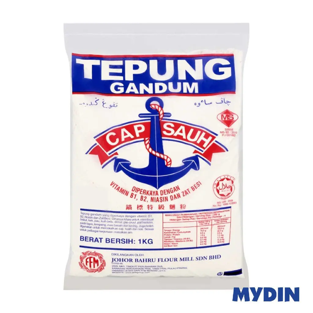 Cap Sauh Wheat Flour Tepung Gandum (1kg)